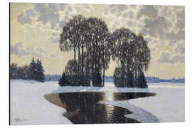 Aluminium print Winter, 1910 - Vilhelms Purvitis
