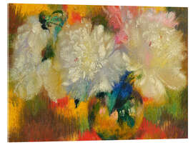 Acrylglasbild Pfingstrosen, 1932 - Augusto Giacometti