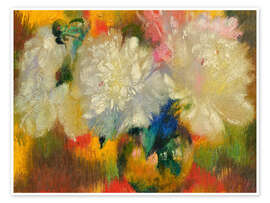 Wandbild Pfingstrosen, 1932 - Augusto Giacometti