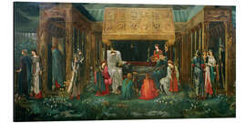 Alubild Der Schlaf des König Artus in Avalon - Edward Burne-Jones