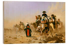 Wood print Napoleon and His General Staff in Egypt, 1867 - Jean-Léon Gérôme