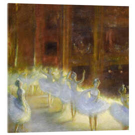Acrylglasbild Das Ballett - Gaston de La Touche