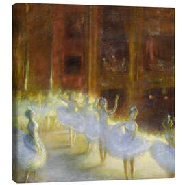 Tableau sur toile Le Ballet - Gaston de La Touche