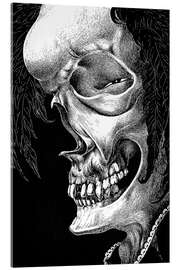 Tableau en verre acrylique Illustration for "King Pest" by Edgar Allan Poe, 1905