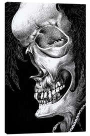 Leinwandbild Illustration zu "König Pest" von Edgar Allan Poe, 1905