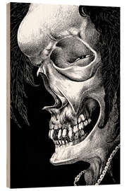 Holzbild Illustration zu "König Pest" von Edgar Allan Poe, 1905