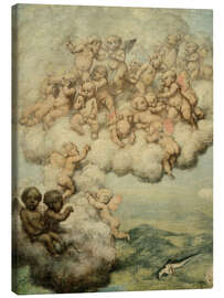 Leinwandbild Engelwolke, 1884 - Hans Thoma