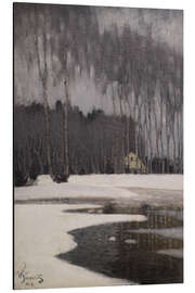 Tableau en aluminium Spring Landscape, 1904 - Vilhelms Purvitis