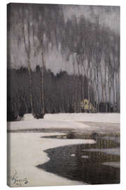 Tableau sur toile Spring Landscape, 1904 - Vilhelms Purvitis