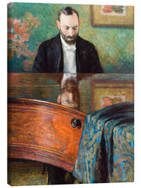 Leinwandbild Jasienski am Klavier - Josef Pankiewicz, 1908