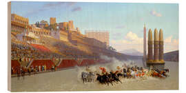 Holzbild Wagenrennen, 1876 - Jean-Léon Gérôme