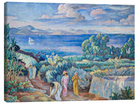 Leinwandbild Rückkehr vom Schwimmen - Josef Pankiewicz