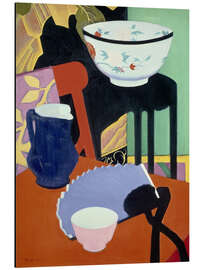 Aluminium print The Blue Fan, 1922 - Francis Campbell Boileau Cadell