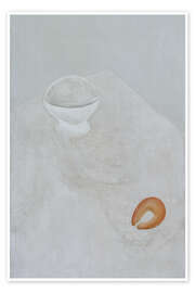 Wandbild Tisch mit Hörnchen - David Petrovitsch Sterenberg