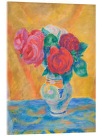 Acrylic print Roses - Josef Pankiewicz