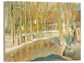 Holzbild Auftauen - Stanislaus Kamocki