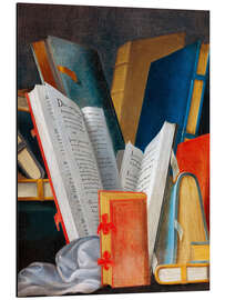 Aluminium print Allegory of Literature and Reading - Jean Mosnier