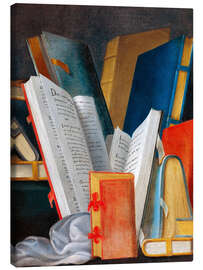 Tableau sur toile Allegory of Literature and Reading - Jean Mosnier