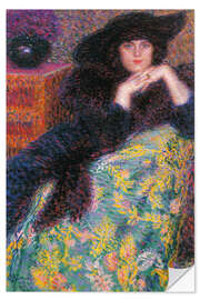 Wandsticker Violetta - Enrico della Leonessa, 1913