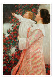 Poster Zeit der Rosen - Wilhelm List