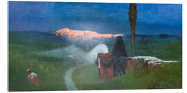 Acrylglasbild Eindruck von Düsternis - Gedanken Marian Wawrzeniecki, 1895