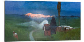 Alubild Eindruck von Düsternis - Gedanken Marian Wawrzeniecki, 1895