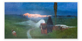 Wandbild Eindruck von Düsternis - Gedanken Marian Wawrzeniecki, 1895