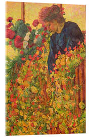 Acrylglasbild Annetta auf der Laube - Giovanni Giacometti