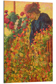 Alubild Annetta auf der Laube - Giovanni Giacometti