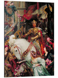 Aluminium print The Two Crowns - Sir Frank Dicksee