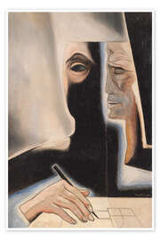 Wandbild Der Geist bei der Arbeit - Alberto Martini, 1929