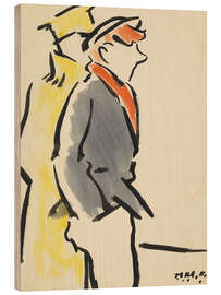 Holzbild Der Rekrut, 1915 - Francis Campbell Boileau Cadell