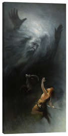 Leinwandbild Du sollst nicht töten - Karl Wilhelm Diefenbach