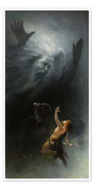 Poster Du sollst nicht töten - Karl Wilhelm Diefenbach