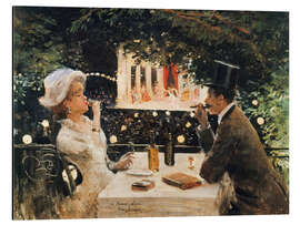 Alubild Abendessen bei Les Ambassadeurs - Jean Beraud