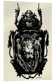 Quadro em acrílico The Gold-Bug - Illustration from the book by Edgar Allan Poe