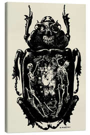 Tableau sur toile The Gold-Bug - Illustration from the book by Edgar Allan Poe