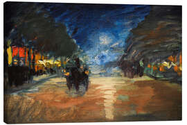 Leinwandbild Ein Motiv aus Paris - Ludwik de Laveaux, 1892