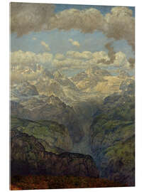 Quadro em acrílico The Lauterbrunnen Valley, 1904 - Hans Thoma