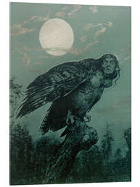 Acrylglasbild Harpye, 1892 - Hans Thoma