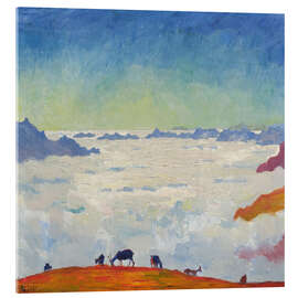 Acrylglasbild Nebelmeer, 1921 - Giovanni Giacometti