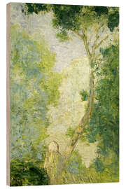 Holzbild Landschaft - Julian Alden Weir