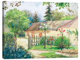 Quadro em tela Garden view - Josef Wawra