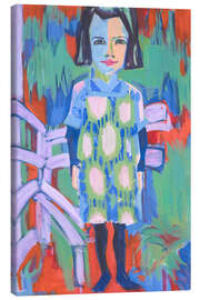 Tableau sur toile Portrait Bruna, 1924 - Albert Müller