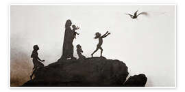 Wandbild Per Aspera ad Astra - Karl Wilhelm Diefenbach