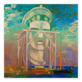 Wandbild Die Ausgrabung, 1936 - Augusto Giacometti