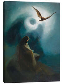 Leinwandbild Märtyrer und gekreuzigt, Sohn Helios, 1895 - Karl Wilhelm Diefenbach