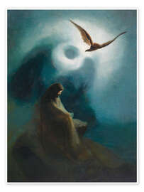 Wall art print Martyr and crucified, son Helios, 1895 - Karl Wilhelm Diefenbach