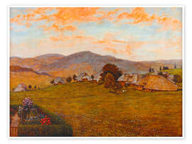 Poster Johannisnacht - Hans Thoma