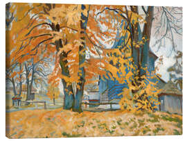 Canvas print Church in Libusza, 1924 - Stanislaus Kamocki